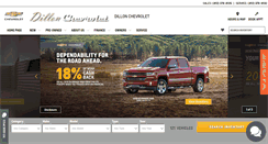 Desktop Screenshot of dillonchevrolet.com
